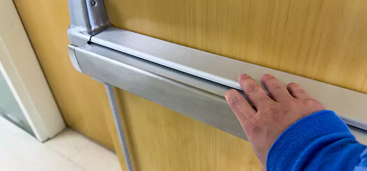 Installing a Push Bar on a Door Inglewood